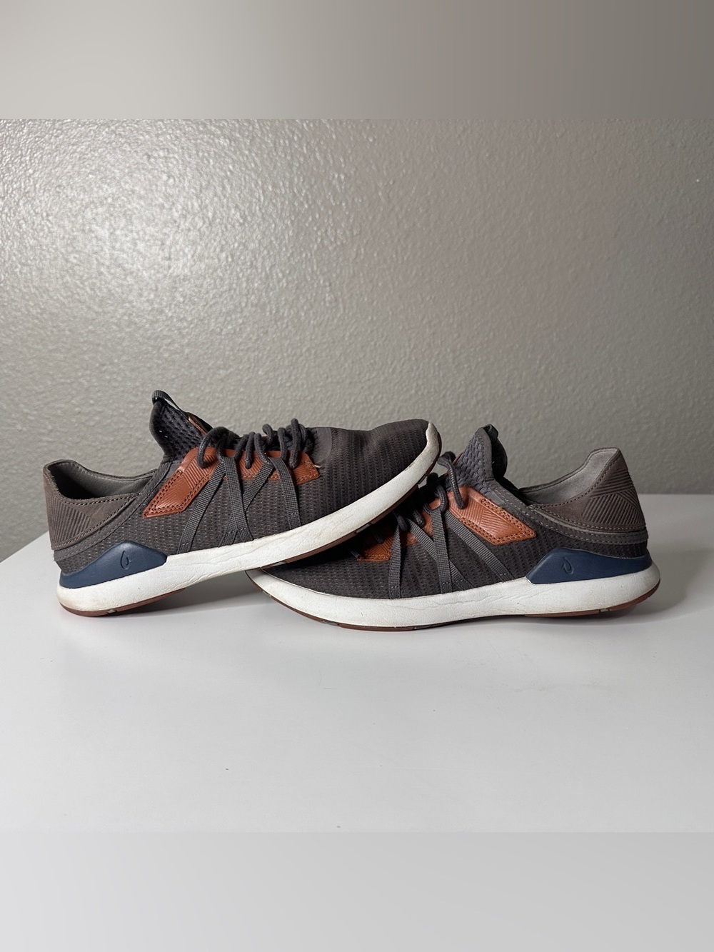 OluKai Men's Mio Lī sneakers Pavement Vintage Indigo 9